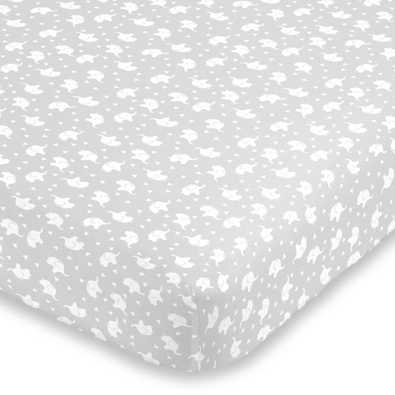 Harriet Bee Hagar Mini Fitted Crib Sheet Wayfair